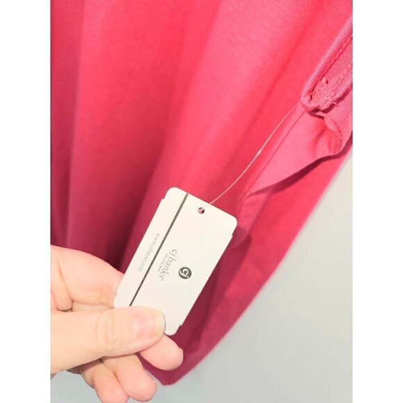 CJ BANKS Find Your Fit Everyday Fit Tank Top Womens Sz 3X Pink Cotton Modal NEW - Picture 5 of 5